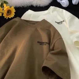 2026 New Style Simple Summer Loose Versatile Hong Kong Style Shirt Underwear American Short-Sleeved T-shirt for Men