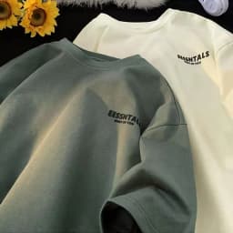 2026 New Style Simple Summer Loose Versatile Hong Kong Style Shirt Underwear American Short-Sleeved T-shirt for Men