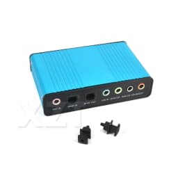 Newest Hot USB 2.0 Sound Card 6 Channel 7.1 and 5.1 Optical External Audio Card SPDIF Controller for PC Laptop Desktop Tablet