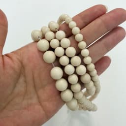 Natural Stone White Jasper Round Loose Beads 15" Strand 4 6 8 10 12MM Pick Size For Jewelry Making