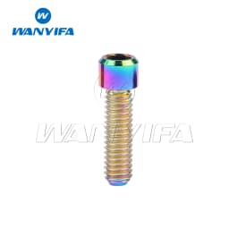 Wanyifa Titanium M4 x 10 13.5 15 20 25mm Allen Key Small Head Bolt Screw for Bicycle Thumb Shifter