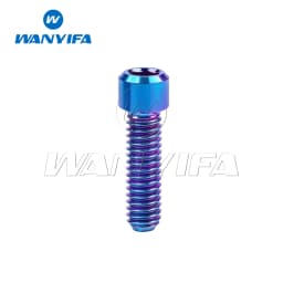 Wanyifa Titanium M4 x 10 13.5 15 20 25mm Allen Key Small Head Bolt Screw for Bicycle Thumb Shifter