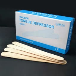 50pcs/lot Wooden Waxing Wax Spatula Tongue Depressor Disposable Bamboo Sticks Tattoo Wax Medical Stick Beauty Health Tool