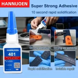20ml Instant Strong Super Glue Universal Superglue Mighty Instant Glue for Resin Ceramic Metal Glass Fast Dry