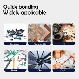 20ml Instant Strong Super Glue Universal Superglue Mighty Instant Glue for Resin Ceramic Metal Glass Fast Dry