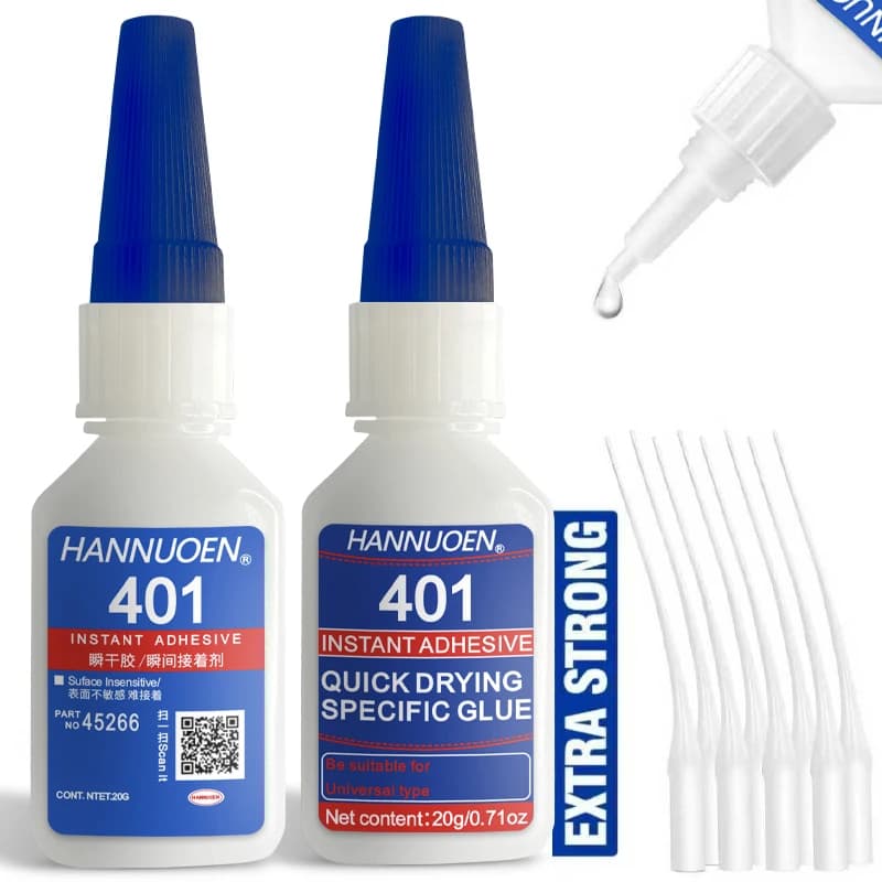 20ml Instant Strong Super Glue Universal Superglue Mighty Instant Glue for Resin Ceramic Metal Glass Fast Dry