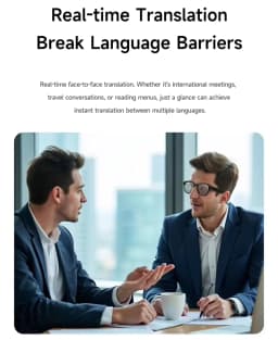 Lenovo New 8K 1200MP AI Smart Glasses HD Color Changing Chat GPT Translate Camera Bluetooth Call Voice Assistant Music Control