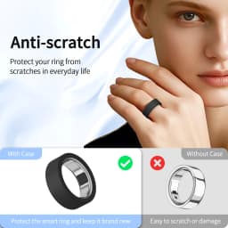 Silicone Ring Protective Case For Oura Gen 4/3 Rings Cover Working Out Accessories Men Women Silicone Case Finger Wrapper
