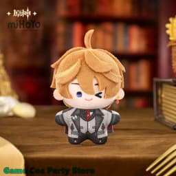 [Genuine] Genshin Impact RESPLENDENT FEAST Series Cartoon Dolls Wanderer Alhaitham Cyno Plush Pendant Anime Cosplay Xmas Gifts