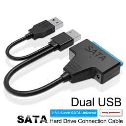 SATA to USB3.0 Cable USB Type C to SATA III Hard Driver Adapter 2.5 Inch External HDD SSD USB C to Sata Cord Connector Converter