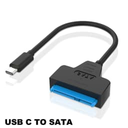 SATA to USB3.0 Cable USB Type C to SATA III Hard Driver Adapter 2.5 Inch External HDD SSD USB C to Sata Cord Connector Converter