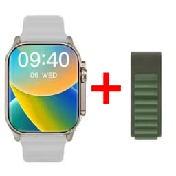 New Watch 10 Ultra Smart Watch 49mm 2024 New NFC Men Women GPS Track Bluetooth Call BT Music Games Wireless Charging Smartwatch