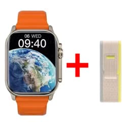 New Watch 10 Ultra Smart Watch 49mm 2024 New NFC Men Women GPS Track Bluetooth Call BT Music Games Wireless Charging Smartwatch