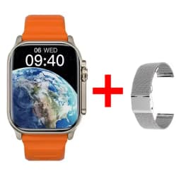 New Watch 10 Ultra Smart Watch 49mm 2024 New NFC Men Women GPS Track Bluetooth Call BT Music Games Wireless Charging Smartwatch