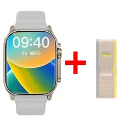 New Watch 10 Ultra Smart Watch 49mm 2024 New NFC Men Women GPS Track Bluetooth Call BT Music Games Wireless Charging Smartwatch