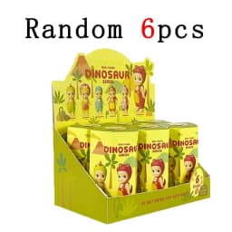 High quality Dinosaur and love Series Cute Cartoon Doll Mini Mystery Box Collectible Anime Figurine Car Decor Birthday Gift