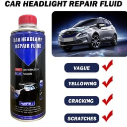Car Headlight Polish Restoration Kit Car Headlight Repair Renovation Kit Headlamp Liquid Polymer Auto Tool Set