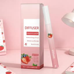 1pcDiffuser Pen Energy Boost Cleansing Personal Care Products Refreshing Fruit Lung Care Sticks For Men Women Daily Morning Work