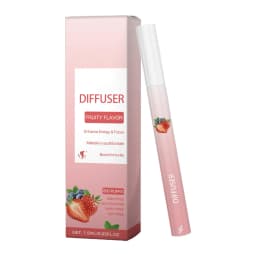 1pcDiffuser Pen Energy Boost Cleansing Personal Care Products Refreshing Fruit Lung Care Sticks For Men Women Daily Morning Work