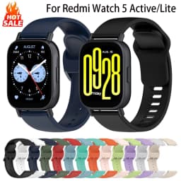 Original Silicone Bands for Xiaomi Redmi Watch 5 Active/Lite Accessories Sport Bracelet Correa Redmi Watch 5 Active/5 Lite Strap