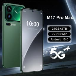 Hot New Smart Mobile Phones 7.3HD Smartphone 5G For 17 Pro Max 22G+2TB Cheap Cell Phone Unlocked Android 7800mAh Dual Sim Card