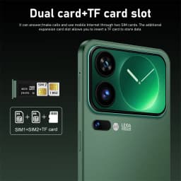 Hot New Smart Mobile Phones 7.3HD Smartphone 5G For 17 Pro Max 22G+2TB Cheap Cell Phone Unlocked Android 7800mAh Dual Sim Card