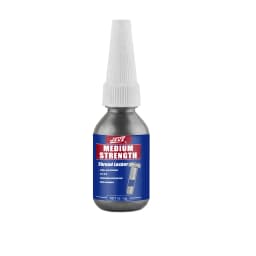 50g Threadlocker Anaerobic Glue Blue Medium Strength Automotive-grade LockerThread for Metal, Fasteners, Nuts, Bolts to Against Losening Lock Tight Seal Fasteners  Curing Metal Glue,Rustproof.