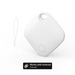 Android Smart Tag for Google Find Hub 90dB Loud Sound Replaceable Battery Bluetooth Anti-Loss Pet Tracker for Keys Bag Wallet