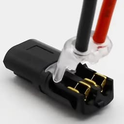 1/2/3 Pin Waterproof Sealed Automotive Electrical Connector, Dustproof Wire Terminal for Car Wiring