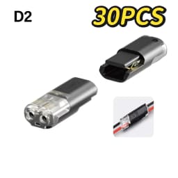 1/2/3 Pin Waterproof Sealed Automotive Electrical Connector, Dustproof Wire Terminal for Car Wiring