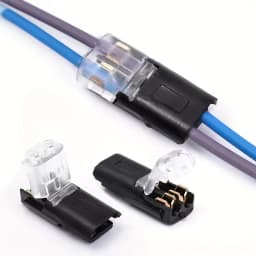 1/2/3 Pin Waterproof Sealed Automotive Electrical Connector, Dustproof Wire Terminal for Car Wiring