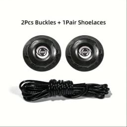 No-Tie Rotating Lock Laces for Men & Women, Upgraded Rotating Lock Laces, Hands-Free Lazy Shoelace for Sports Running Sneakers