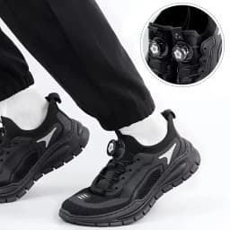 No-Tie Rotating Lock Laces for Men & Women, Upgraded Rotating Lock Laces, Hands-Free Lazy Shoelace for Sports Running Sneakers