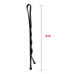 60pcs/card Professional Makeup Hair Maker Accessory Round Toe Black Hair Clip Bobby Pins Tool Tools Hot Sale