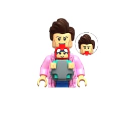 KM66067-66077 Film and Television Series Assembled Building Blocks Toys Film and Television Enthusiasts Collect Gifts
