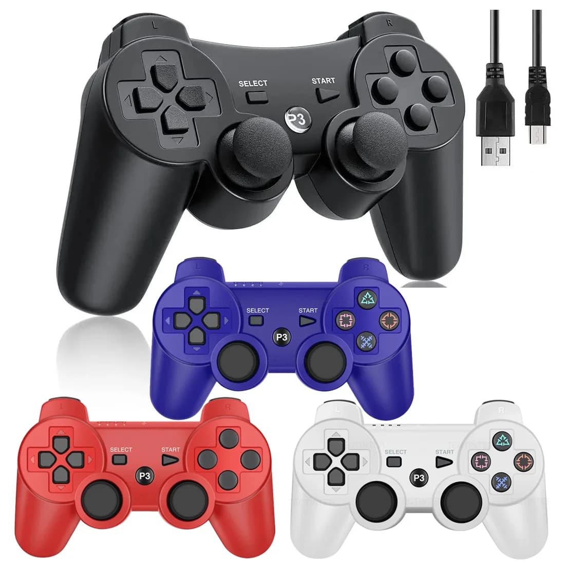 For SONY PS3 Controller Support Bluetooth Gamepad for PlayStation 3 Joystick Wireless Console for Sony SIXAXIS Controle