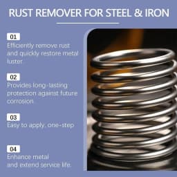 120ml Heavy-Duty Metal Rust Remover Ultra-Concentrated Rust Remover Spray Rust Out Sofort-Entferner-Spray Car Maintenance 2026