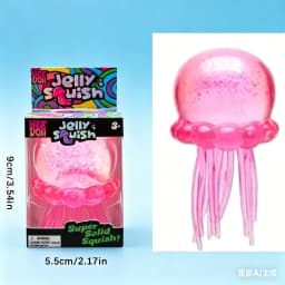 Nee Doh Octopus Stress Relief Squeeze Toy, Waterproof Beach Water Toy, Cute Sensory Gift for Kids & Party Favors