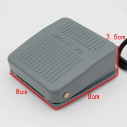 Promotion! 0-400V Footswitch Foot Momentary Control Switch Electric Power Pedal SPDT Grey