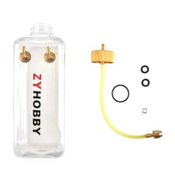 Model Airplane Fuel Tank RC Aircraft Gas/Petrol Nitro Transparent Tanks 260ML 360ML 500ML 700ML 1000ML 1500ML Fuel Bottles
