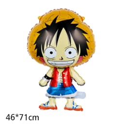 One Piece Anime Birthday Party Kit Plates Banner Balloons Cake Decor Party Favors Theme Props Gifts