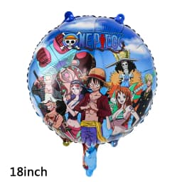 One Piece Anime Birthday Party Kit Plates Banner Balloons Cake Decor Party Favors Theme Props Gifts