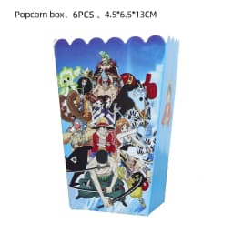 One Piece Anime Birthday Party Kit Plates Banner Balloons Cake Decor Party Favors Theme Props Gifts