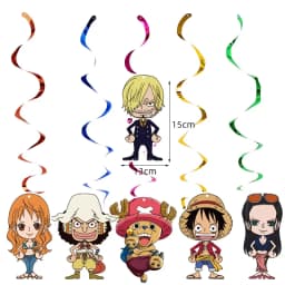 One Piece Anime Birthday Party Kit Plates Banner Balloons Cake Decor Party Favors Theme Props Gifts