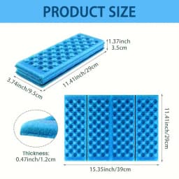 Honeycomb Massage Mat Fold XPE Cushion Outdoor Hiking Camping Training Park Foldable Pillow Picnic Sitting Moisture-proof Pad