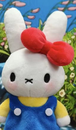 Kawaii Miffy Cute Cartoon Rabbit Doll Pendant Keychain Decoration Gift Toy for Girl
