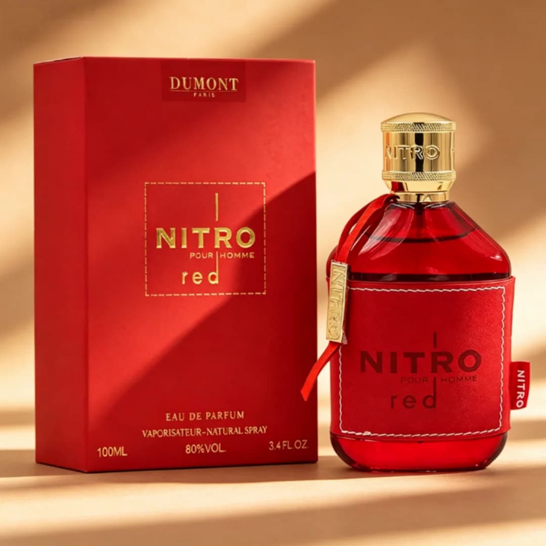 Nitro Dumont Collection Parfum Long Lasting Men's Fragrance Inspired by Middle Eastern Arabic Perfume Traditions Perfect Gift