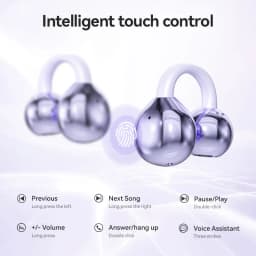 2026 Open Ear Clip Earbuds ENC Wireless Bluetooth5.4 Headphone Noise Cancelling Earphone With Mic For Android iOS New