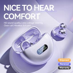 2026 Open Ear Clip Earbuds ENC Wireless Bluetooth5.4 Headphone Noise Cancelling Earphone With Mic For Android iOS New