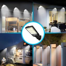 LED Solar Outdoor Wall Lights with Motion Sensor, 3 Lighting Modes IP65 Waterproof, Remote Control Solar Security Lamp